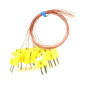 Sensor de Temperatura Termopar Tipo <span class=keywords><strong>Omega</strong></span> K, Cable TT-K-30-SLE GG-K-30 para Estación de Soldadura BGA, Soldadura por Reflujo SMT - Product Image 1