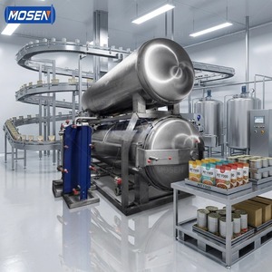 Máquina de Esterilización por Inmersión en Agua Automática para Salsa de Chile, Pasta de <span class=keywords><strong>Tomate</strong></span>, Salsa de Curry, Salsa de Queso y Esterilización de Bolsas de Alimentos - Product Image 2