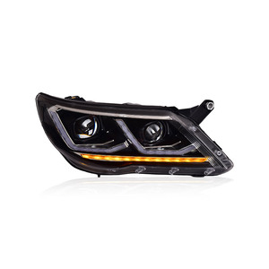 Feux de voiture pour <span class=keywords><strong>Tiguan</strong></span> Projecteur de phare LED Lentille 2009-2012 Animation DRL Signal dynamique Accessoires automobiles - Product Image 3
