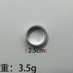 Ztc534 Anillo tensor de aluminio para pesca, tensor antideslizante de aleación de aluminio para atar nudos y proteger las manos, color naranja y plateado - Product Image 5