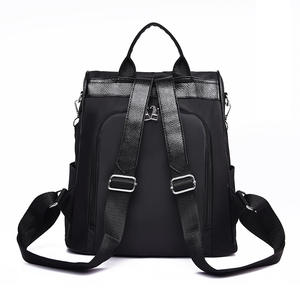 Esterno delle donne personalizzato Sacchetto di Scuola Dello Zaino sacchetti di scuola per le ragazze zaino di poliestere <span class=keywords><strong>Nero</strong></span> - Product Image 6