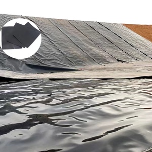 Bâche de bassin en <span class=keywords><strong>polyéthylène</strong></span> haute densité (HDPE) et <span class=keywords><strong>polyéthylène</strong></span> linéaire à faible densité (LLDPE) anti-UV conforme à la norme ASTM, pour usage en pisciculture et en barrage, avec garantie de plus de 5 ans - Product Image 1