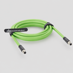 Câble Ethernet industriel M8 4 broches D-Code mâle-mâle Profinet EtherCAT 3m, haute flexibilité, blindé TPU pour PLC et robotique - Product Image 4