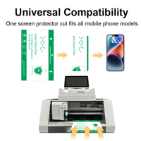 Película Protectora de Pantalla de Hidrogel PET Personalizada, 5H 7H 9H HD, Láminas Transparentes de 125x196mm, Marca Privada OEM ODM