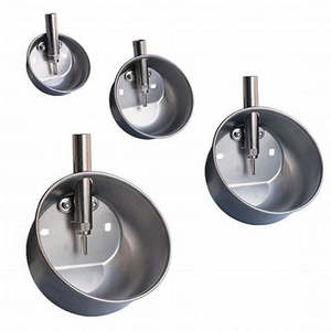 Abreuvoir automatique pour porcelets durable et facile à nettoyer de qualité alimentaire-Anti-déversement pour porcherie et ferme porcine | Équipement d'abreuvement du bétail - Product Image 1