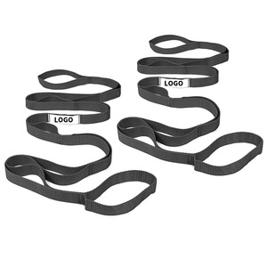 Sangle de yoga He Xi de 75 pouces non élastique pour le Pilates, les étirements et l'utilisation à domicile - Product Image 1