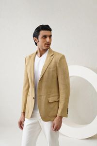 Chaqueta de ante de motorista para hombre con diseño totalmente personalizado, chaqueta de ante de piel de camello de fabricante al por mayor a precio bajo - Product Image 4