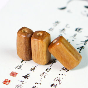 Sandalwood Loose <b>Beads</b> 6.5x13mm Rectangle For <b>Bracelet</b> Making DIY Buddhist <b>Beads</b> <b>Men</b> Women Accessories - Product Image 2