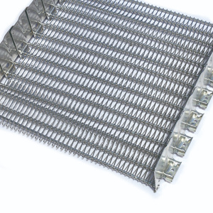 SUS304 درجة غذائية ، تكديس ذاتي دوامة حزام سلك معدني للتبريد لخبز البيتزا والدجاج - Product Image 3