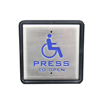 Interrupteur intelligent de contrôle d'accès CANBO M510 certifié CE, à ouverture par pression, pour porte coulissante automatique de salle de bain pour personnes handicapées