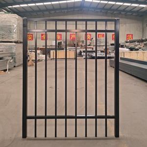 عرض خاص: حلقات معدنية مجلفنة لتزيين الأسوار، زخارف فولاذية للوحات السياج، سياج متين وآمن - Product Image 3