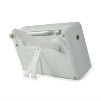 Radio portable vintage de marque allemande, mini horloge de chantier, alarme, rechargeable, décodeur SW/AM/FM TV DAB+ DAB Plus