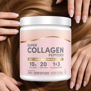 Suplemento Dietético VitaHall, Péptidos de <span class=keywords><strong>Colágeno</strong></span> en Polvo, Péptidos de <span class=keywords><strong>Colágeno</strong></span> Hidrolizados en Polvo, Apoya la Salud del Cabello, la Piel, las Uñas y las <span class=keywords><strong>Articulaciones</strong></span> - Product Image 1