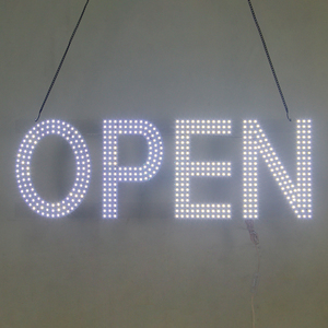 Hight sáng mỏng ánh sáng PCB RGB flasher lớn LED mở dấu hiệu Vap hookah cửa hàng LED quảng cáo hiển thị - Product Image 3