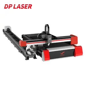 Máquina de corte a laser da fibra do cnc, 3015 1000w-6000w placa de metal & tubo