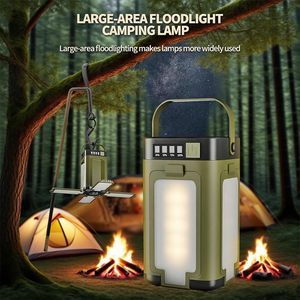 Foldable LED Camping Lantern with 2000mAh <b>Solar</b> Charging Waterproof Lightweight for Tent Emergency Multifunctional Camping <b>Light</b> - Product Image 5