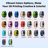 Filament d'imprimante 3D en PETG/PLA/ASA/ABS/TPU personnalisé OEM/ODM Geeetech, prix d'usine, haute qualité, 1 kg/3 kg/5 kg