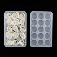 Haute qualité PET PE PP jetable récipient alimentaire plateau en plastique plateau pour boulettes congelées et wonton