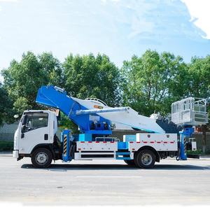 28 מ 31 מ '45 מ' 45 מ 'טלסקופי בום אוויר טלסקופי בום עבודה אוויר משאית פלטפורמה למכירה - Product Image 4