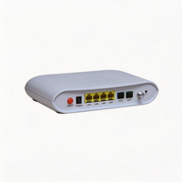 Equipo de Red Óptica FTTH, Módem Terminal Óptico ONU GEPON GPON EPON con Puerto Dual PON, 4FE+WiFi+CATV, SFP