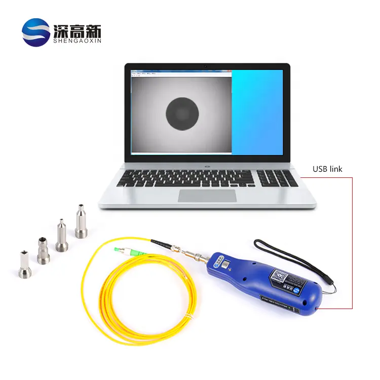 SGX-710 USB handheld fiber microscope Fibre optic endface inspection