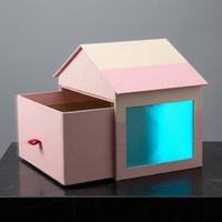 Caja de Embalaje de Lujo para Sets de Cosméticos, Caja Rígida de Forma Irregular con Logotipo Personalizado, Caja de Regalo de Papel Reciclable