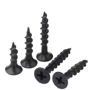 Hardware Supplies Wholesale Nails and <strong>Screws</strong> Steel Bugle Head Gypsum Board Tornillos Drywall <strong>Screw</strong> Black <strong>6-32</strong> mm <strong>Screw</strong> - Product Image 3