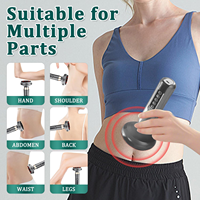 Masseur anticellulite portatif électrique intelligent à ventouses, appareil amincissant pour le remodelage corporel, pour l'abdomen, les bras, les jambes et le dos