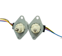 Moteur pas à pas linéaire miniature 25BYZ 5VDC 6 fils, utilisé pour le support d'affichage rotatif, unité de panoramique/inclinaison simple, commande de vanne.