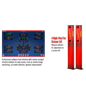 Gatmatic hoàn toàn tự động 3D Bánh Xe liên kết máy không dây touchless Bốn bánh xe aligner tối ưu thiết bị tự động - Product Image 3