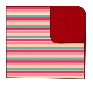 <span class=keywords><strong>Coperta</strong></span> Personalizzata con Personaggi Senza Quantità Minima, <span class=keywords><strong>Coperta</strong></span> in Bambù a Righe <span class=keywords><strong>Rosa</strong></span> Caldo 50X60, Coperte Personalizzate - Product Image 5