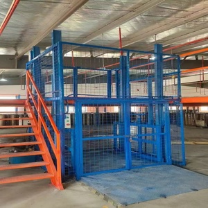 Scaffalatura per Soppalco in Acciaio Personalizzabile - Scaffale da Magazzino Salvaspazio Durevole Facile da Montare per Uso in Fabbrica e Magazzino Vendita all'Ingrosso - Product Image 5