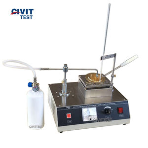 Testador de Ponto de Fulgoração para Teste de Óleo, Aparelho Elétrico de Ponto de Fulgoração Cleveland Open Cup para Asfalto e Betume - Product Image 1