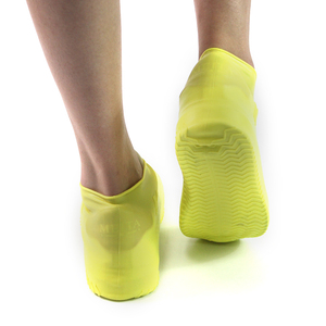 Commercio all'ingrosso in Silicone donna pioggia <span class=keywords><strong>stivali</strong></span> antiscivolo <span class=keywords><strong>copriscarpe</strong></span> galosce protezione impermeabile Lluvia Zapatos scarpe manica - Product Image 4