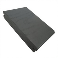 Dalles de terrasse extérieures en PVC à l'aspect bois, emboîtables, modernes, carrées, étanches, à double verrouillage, écologiques