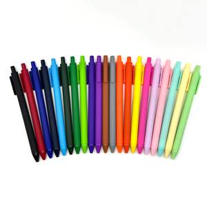 ปากกาเจล X615 คุณภาพสูง หลายสี แบบมาการอง หมึกซิลิกาเจล สำหรับโปรโมชั่นโฆษณา แบบกดหดได้ สีดำ ขนาด 0.5 มม. พร้อมโลโก้ตามสั่ง - Product Image 5