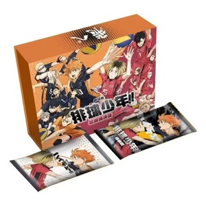 Boîte de cartes de collection <span class=keywords><strong>Haikyuu</strong></span> Anime - Hinata Shoyo, <span class=keywords><strong>Kageyama</strong></span> Tobio, Tsukishima Hotaru - Cartes rares LR GMR - Jouets et cadeaux - Product Image 6