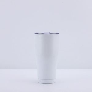 20oz Curve Tumbler Powder Coated Gradient Stainless Steel <b>Double</b> <b>Wall</b> Vacuum Insulated Mug with 2in1 Lid - Product Image 4