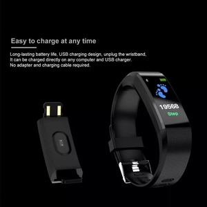 Pulsera inteligente deportiva para hombre y mujer, brazalete deportivo resistente al agua con seguimiento de actividad, 115 Plus, <span class=keywords><strong>ID115Plus</strong></span> - Product Image 3