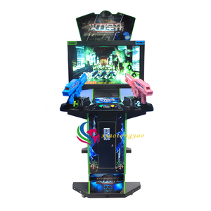 Máquina de Juego Simulador de Tiro con Pistola Operada con Monedas, Pantalla LCD de 42 Pulgadas, Construcción Metálica, 1 Año de Garantía, Soporte en Inglés - Product Image 1