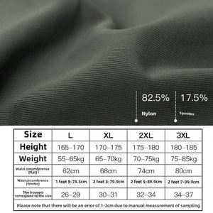 Caleçons Boxers Ultra-Fins Respirants Sans Coutures pour Hommes 4XL en Nylon Tricoté Taille Mi-Haute – Sous-vêtements Jeunesse en Soie Glacée - Product Image 2