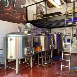 200L 2BBL 300L 3BBL 500L 5BBL 6BBL Beer Brewing System Brewhouse System Fermentation System Micro Brewery Beer Brewing Equipm