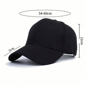Gorras de Béisbol Personalizadas al por Mayor, Unisex, de Color Sólido, con Parte Superior Rígida, Estilo Deportivo, 100% Poliéster, para Verano - Product Image 2