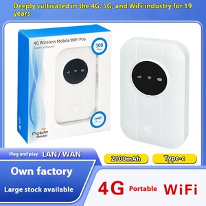 Xách tay 4G <span class=keywords><strong>Router</strong></span> không dây với khe cắm thẻ Sim Wifi 4G <span class=keywords><strong>modem</strong></span> để sử dụng nhà các tính năng tường lửa và QoS - Product Image 2