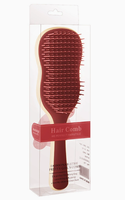Peigne à coussin d'air en forme de feuille de bananier pour femmes, pour massage, coiffage, démêlage et soin doux du cuir chevelu