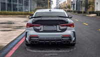 Diffuseur arrière en fibre de carbone sèche de haute qualité style AE A-RT avec canards intégrés pour BMW G22 2022+