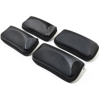 Boîte d'emballage pour lunettes de sport en EVA rigide, étui de rangement pour lunettes avec fermeture éclair, étanche, résistant aux rayures