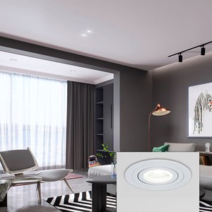 Đèn <span class=keywords><strong>LED</strong></span> Chiếu Sáng Âm Trần <span class=keywords><strong>GU10</strong></span> Điều Chỉnh Được Góc Nhôm Đúc Bán Chạy Nhất Chất Lượng Cao - Product Image 6