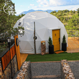 Dôme géodésique préfabriqué 7m avec intérieur spacieux pour maisons de glamping permanentes ou hébergements de villégiature en plein air - Product Image 3
