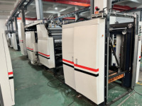 Machine à plastifier automatique de carton à double couche